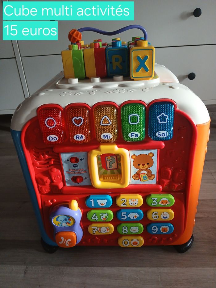 Cube multi activités vtec