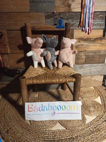 Peluche cochon Ikea trio tbe