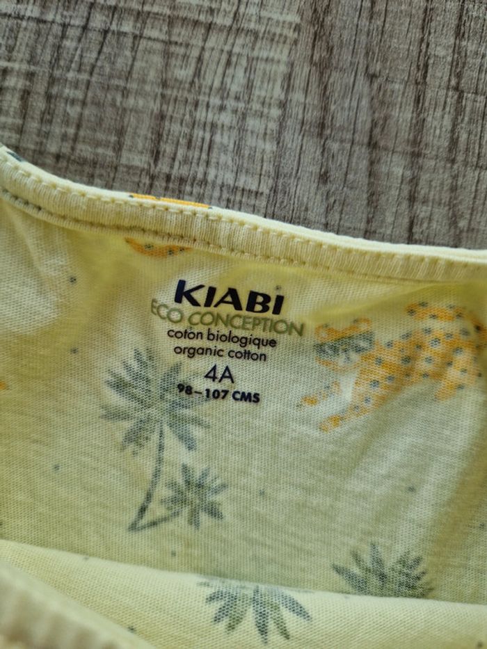 Robe Kiabi 4 ans en coton bio en parfait état - photo numéro 3
