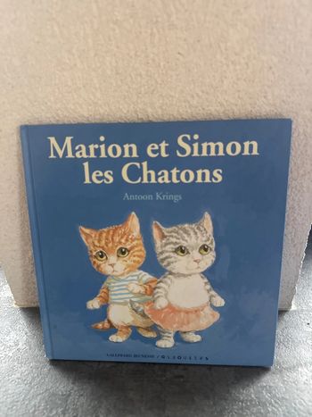 Livre les petites bête Marion et Simon les chatons