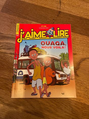Livre J’aime lire Ouaga nous voilà !