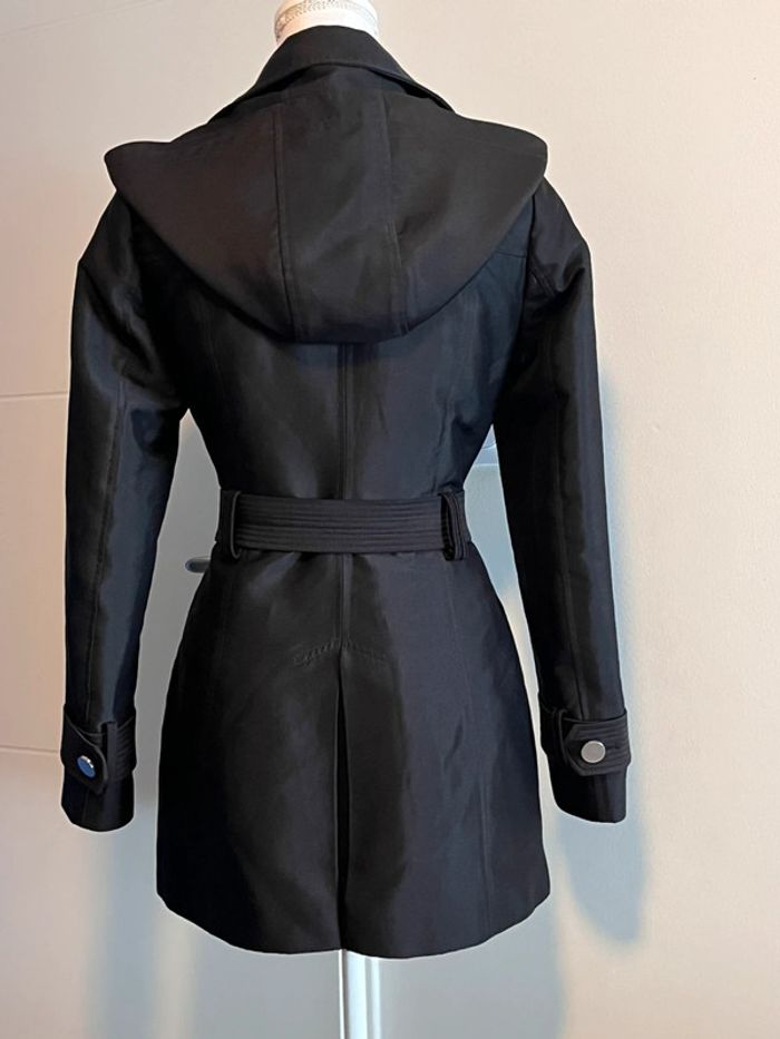 Trench à capuche noir / 212-Giza T36 - photo numéro 3