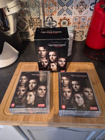 Collection intégrale de la série Vampire Diaries en DVD