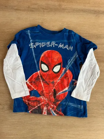 T shirt ML Spider man 3/4 ans