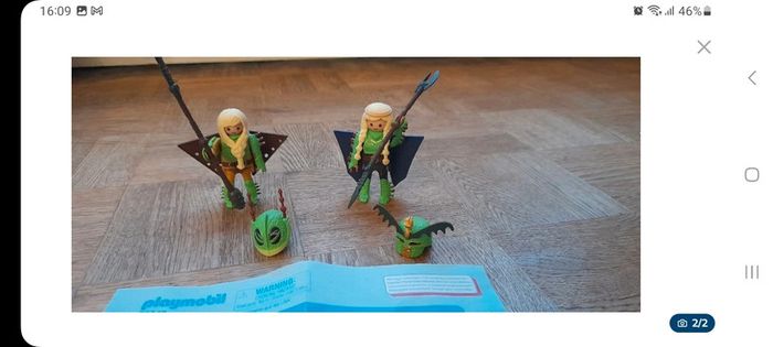 Playmobil - Kranedur et Kognedur en Combinaison de vol - - photo numéro 2
