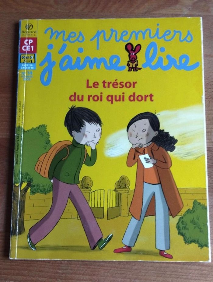 Magazine Mes premiers j'aime lire - Le trésor du roi qui dort