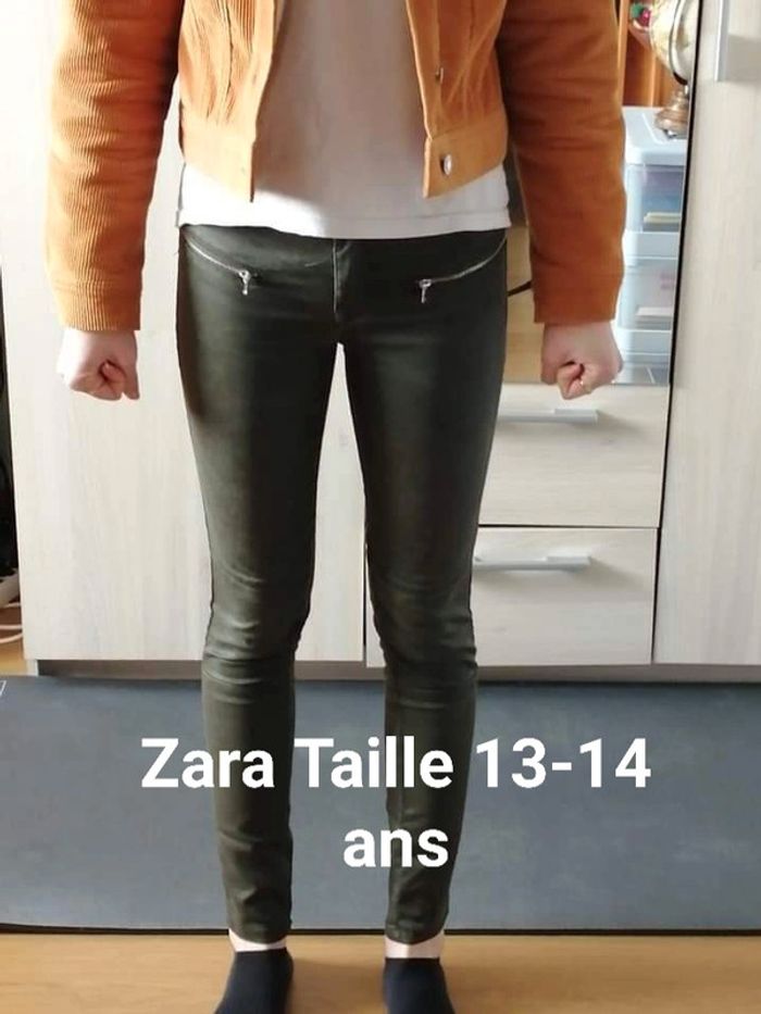 Pantalon kaki Zara taille 13-14 ans