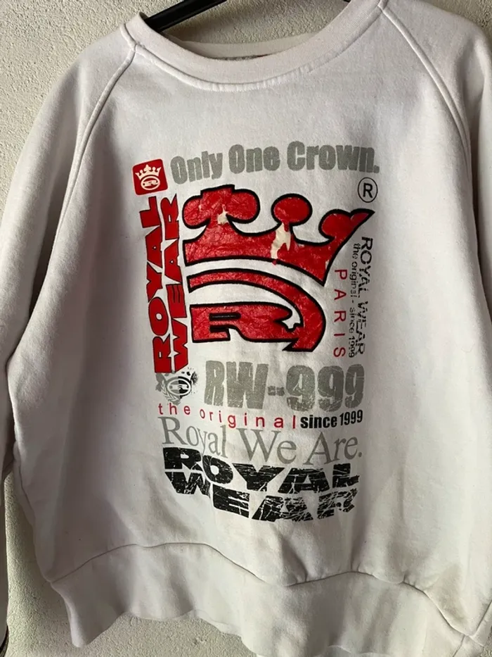 Sweat-shirt royal wear - photo numéro 2