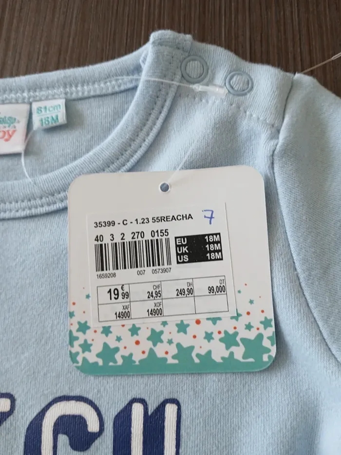 Ensemble stitch disney 18 mois - photo numéro 4
