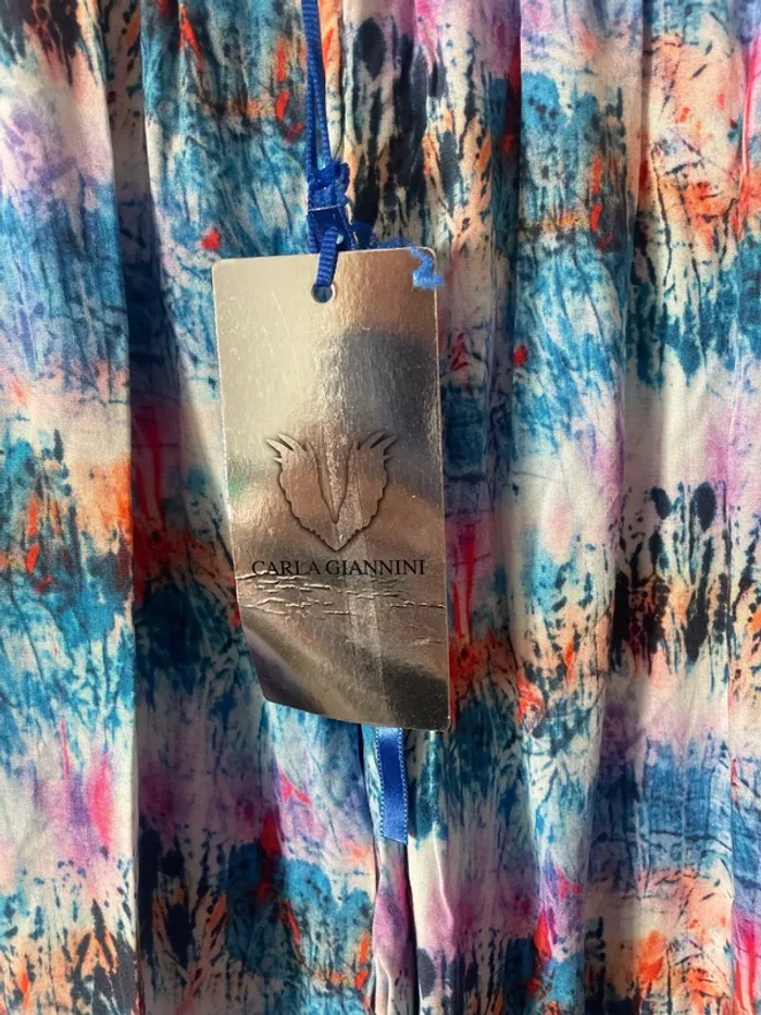 Pantalon, fluide, multicolore n°751 - photo numéro 3