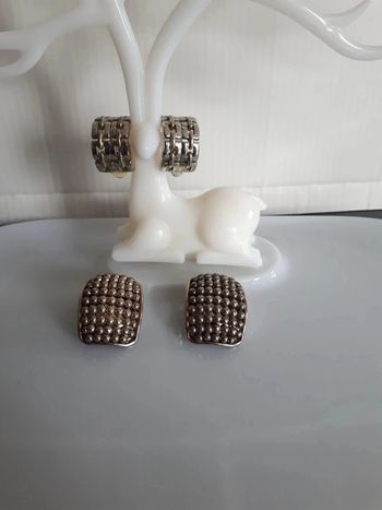 2 Boucles d'oreilles vintage