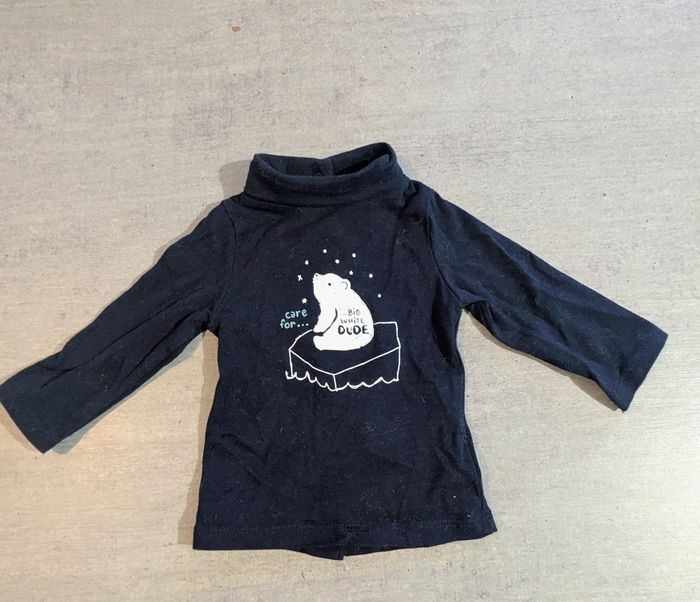 Haut manche longue bébé 3 mois