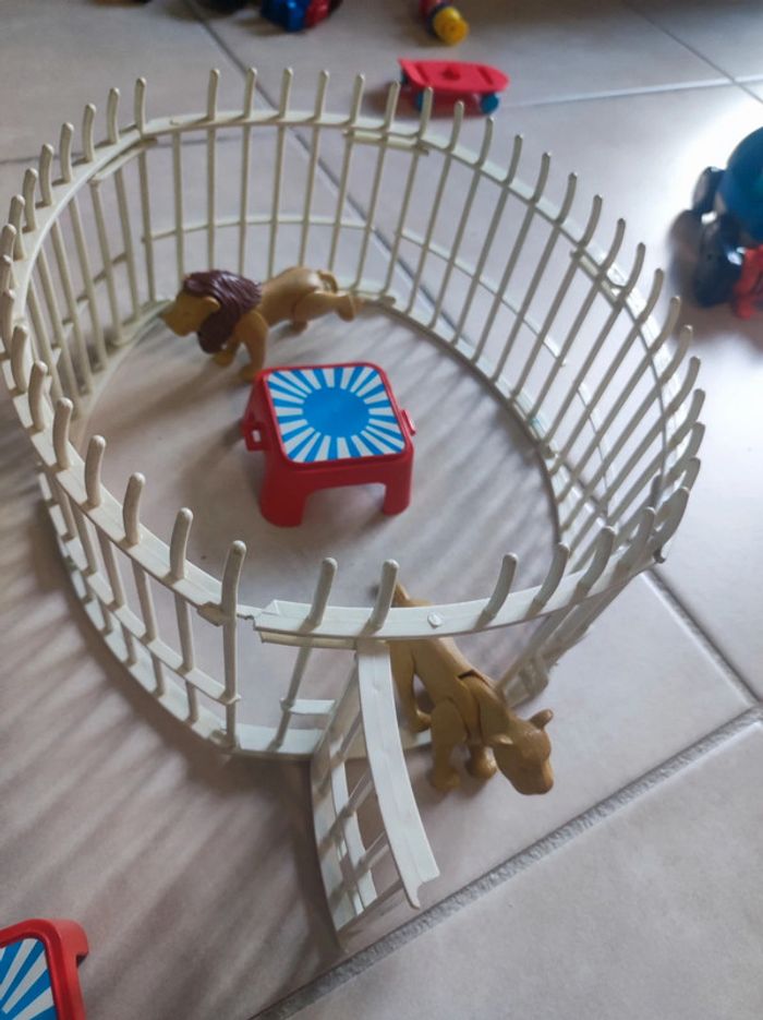 playmobil vintage cage aux fauves - photo numéro 5