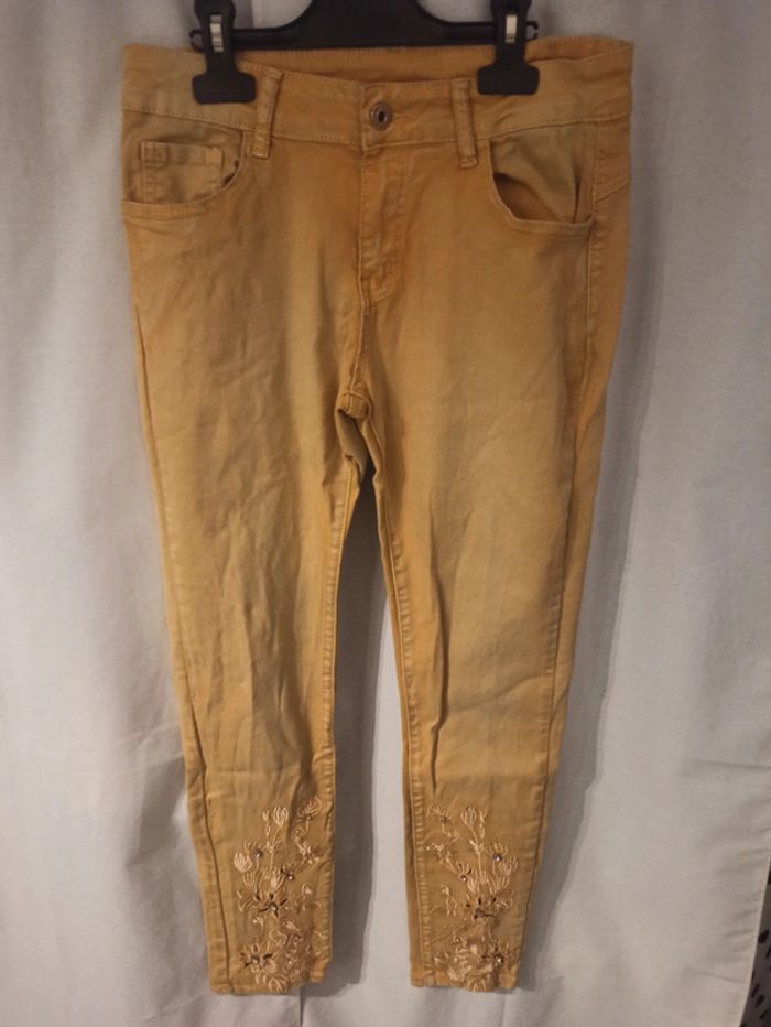 Jean jaune/orangé