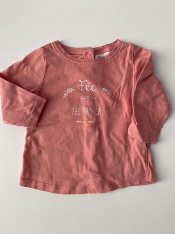 T-shirt manche longue 6 mois