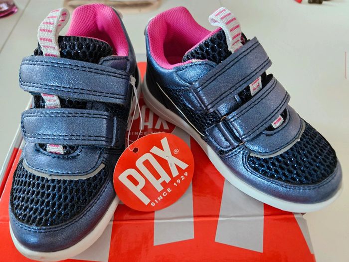 Sneakers fille  bleu pailleté taille 24 neufs Pax since 1929 #lora11chaussures