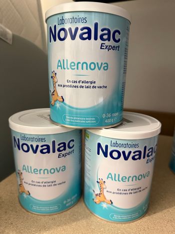 3 boîtes allernova 