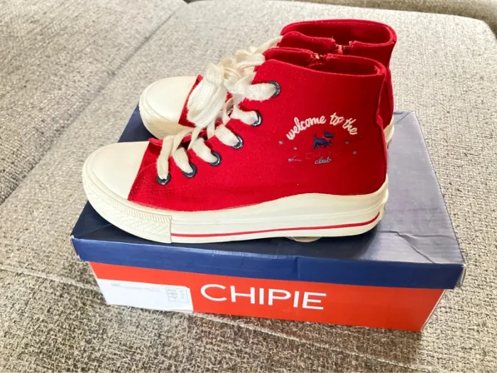 Chaussures montante type converse - photo numéro 2