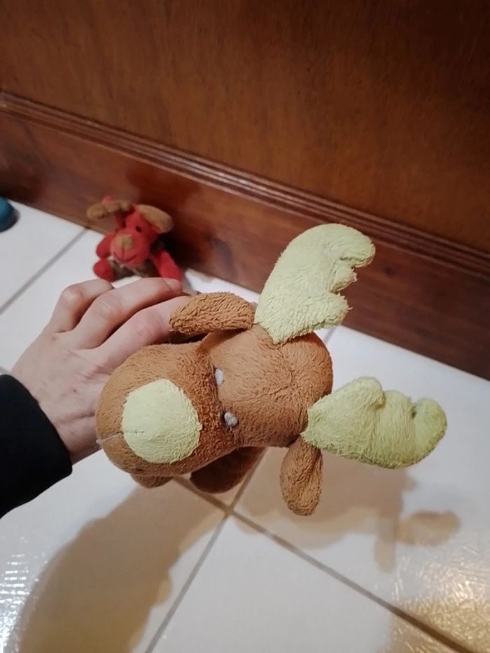 Lot de 2 peluches rennes - photo numéro 9