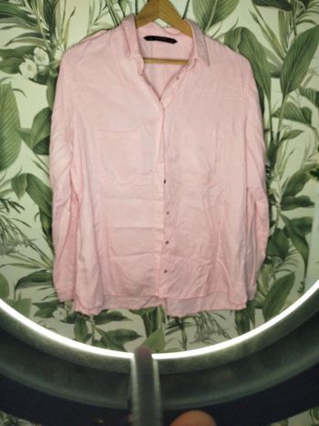 Chemisier rose zara taille m