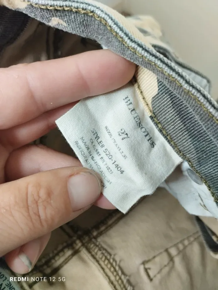 Short en jean bluenotes taille 36 ( 27 us) - photo numéro 4