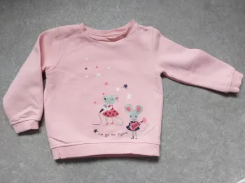 Pull chaud souris pailletées