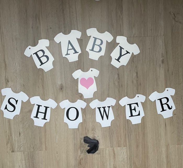 Guirlande baby shower neuve