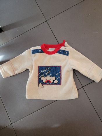 Sweat polaire Tom et kiddy taille 1 an