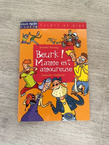 Livre beurk mamie est amoureuse