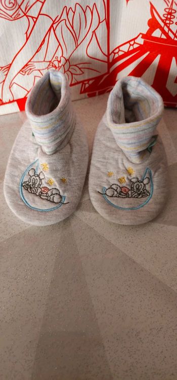 Chaussons Mickey 9/12 mois