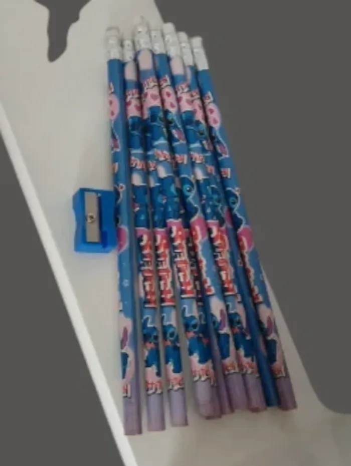 Crayons de papier gomme Stitch - photo numéro 2
