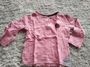 T-shirt manches longues Rose Vertbaudet 2 ans 86 cm