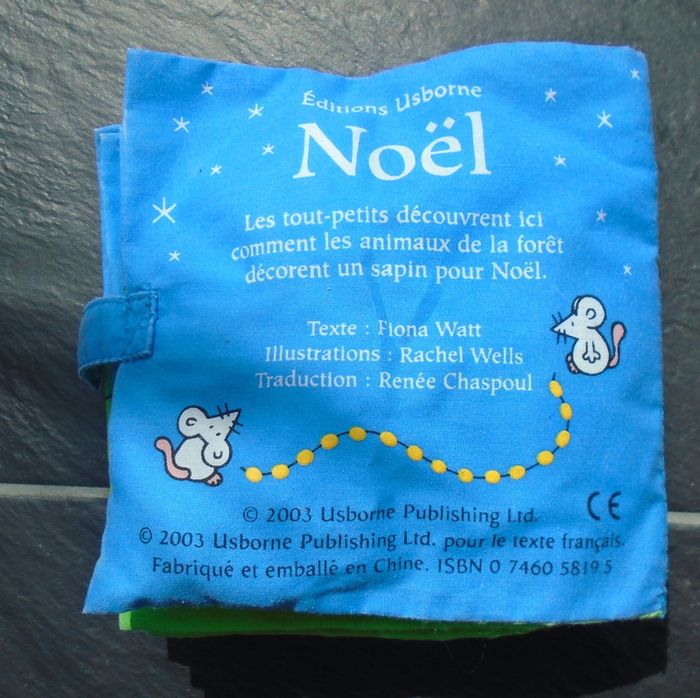 Joli livre à toucher "Noël" éditions Usborne - photo numéro 8