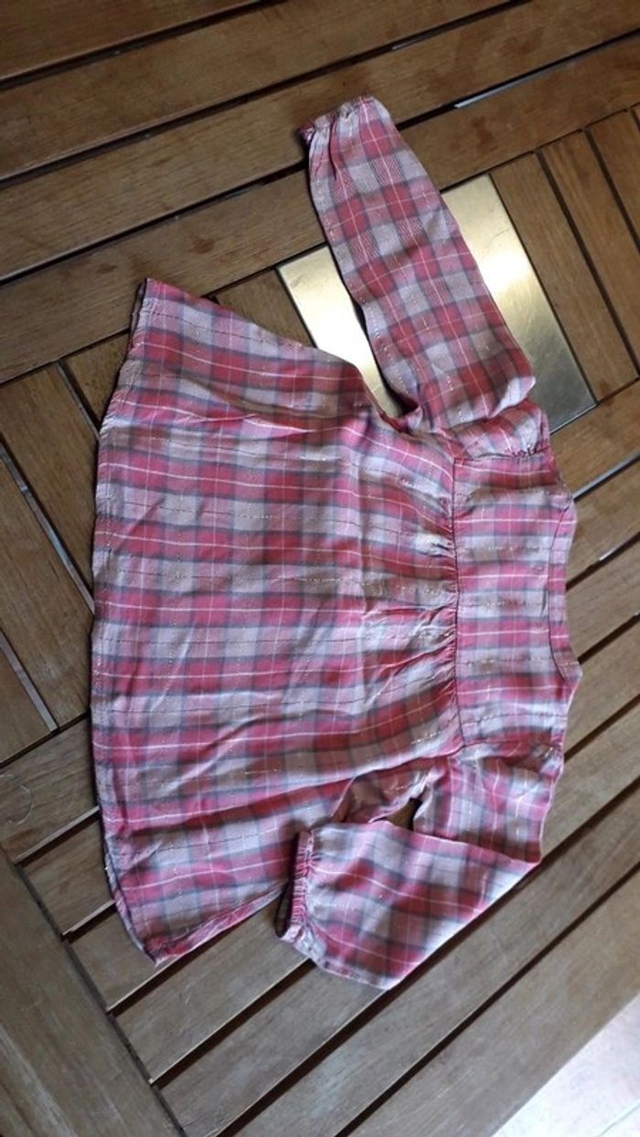 Chemises à carreaux légère T 24 mois - photo numéro 5