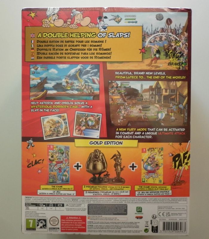 Astérix & Obélix Baffez Les Tous 2 gold edition Jeu Vidéo Nintendo Switch - photo numéro 2