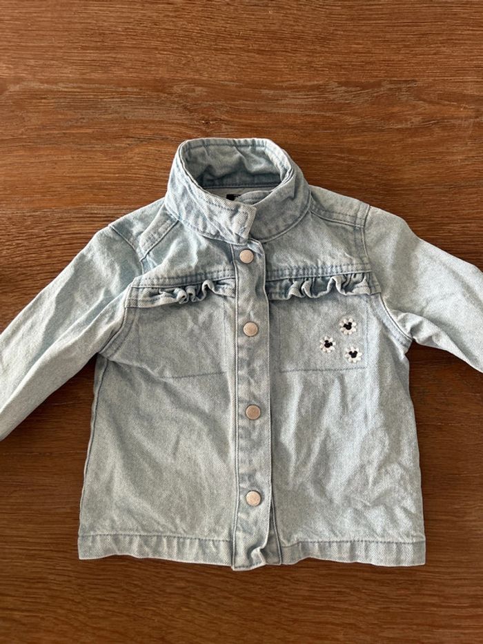 Veste en jean minie