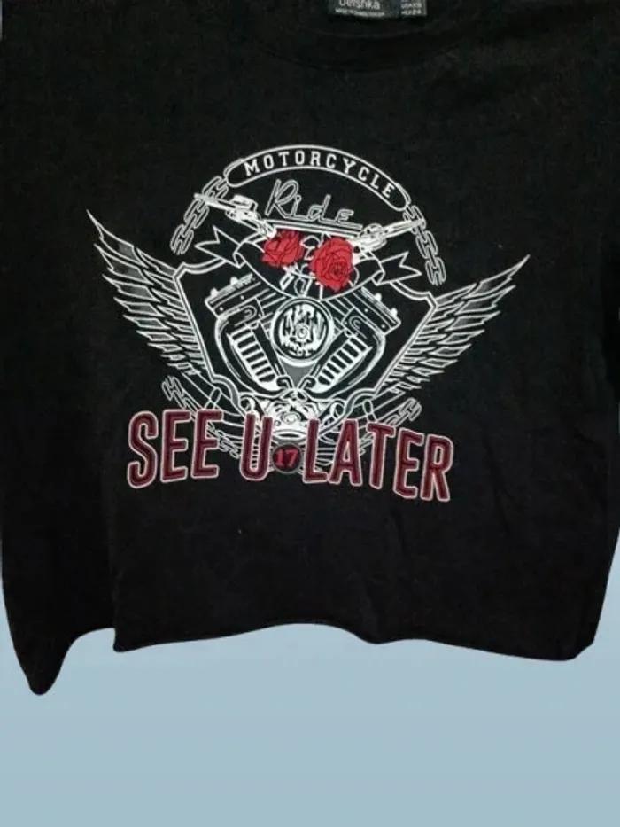 Camiseta Bershka - photo numéro 3