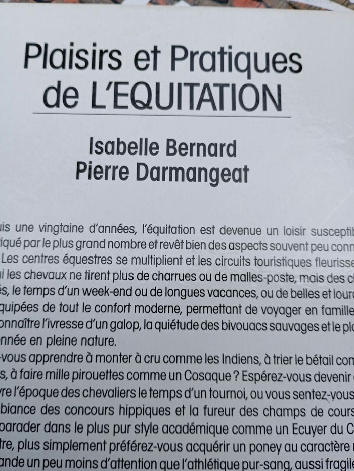 Livre plaisirs et pratiques de l'équitation - photo numéro 8
