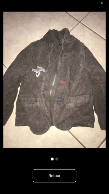 blouson garçon