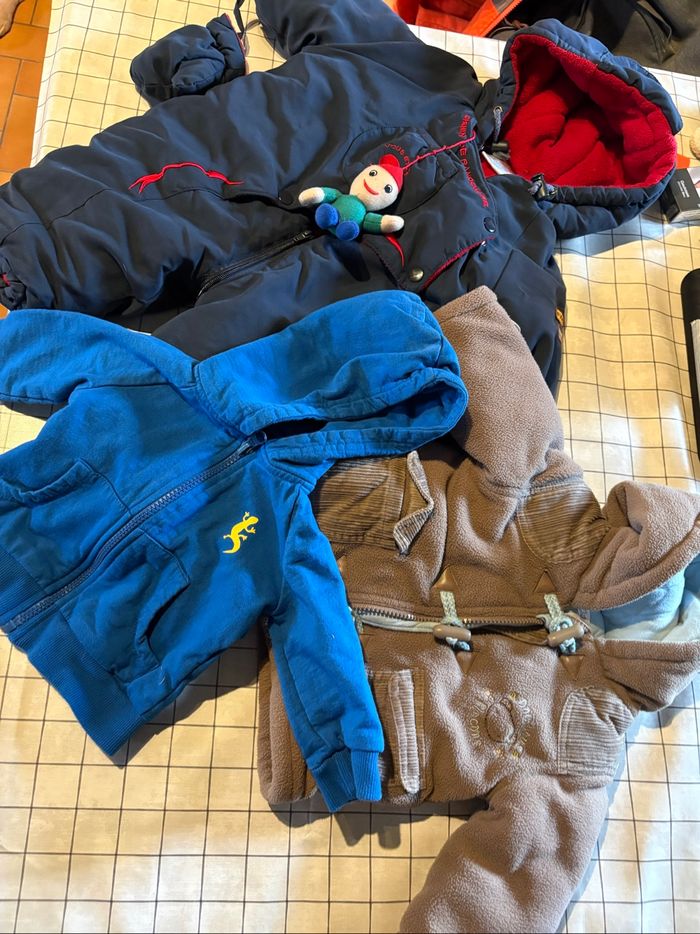 Lot garçons 6 mois hivers