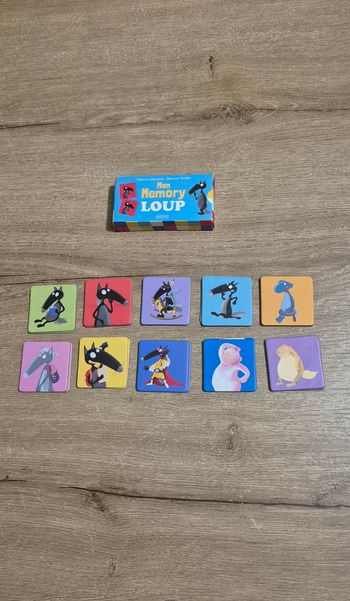 Jeu memory P'tit Loup