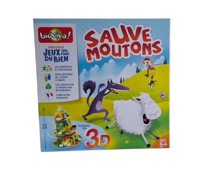 Jeu coopératif Sauve Moutons Des 5 ans