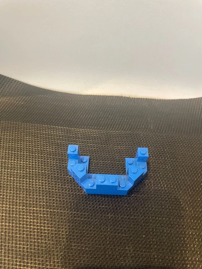 Lego Castle créneaux remparts bleu 4x8x2 1/3 lego officiel 8780 8781 - photo numéro 2