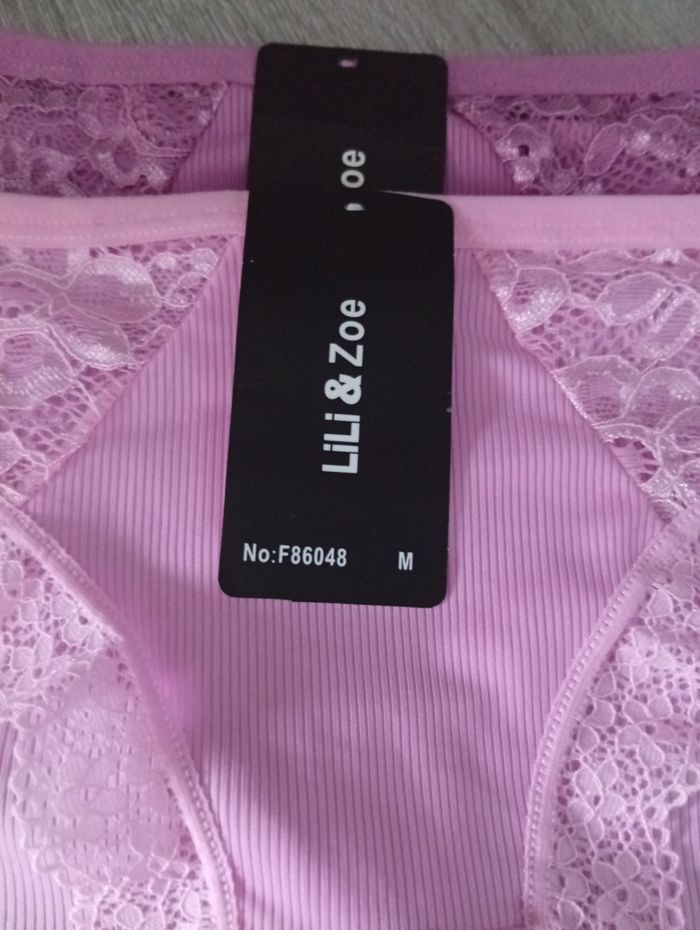 Lot de 2 culottes p'tite dentelle taille M - photo numéro 4