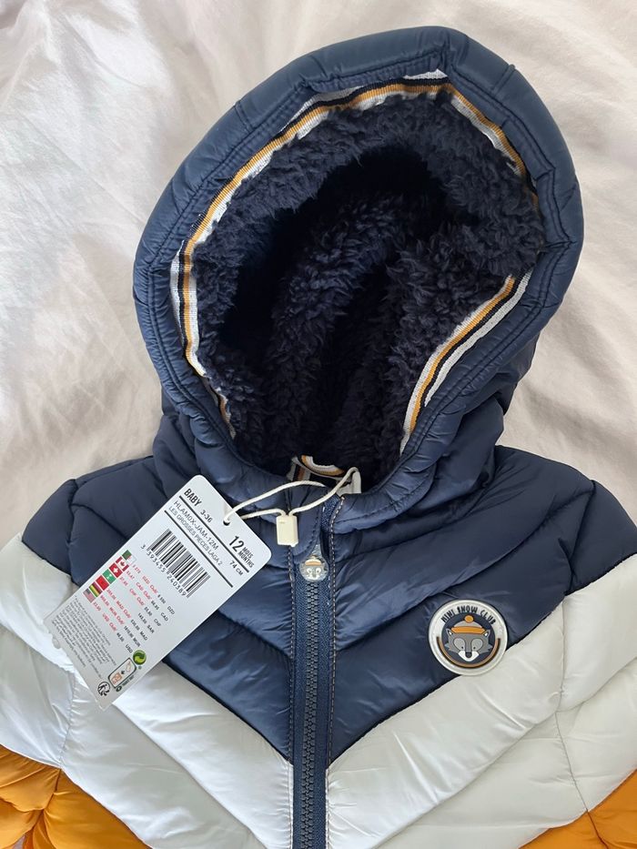 Doudoune intérieur fausse fourrure 12 mois - photo numéro 5