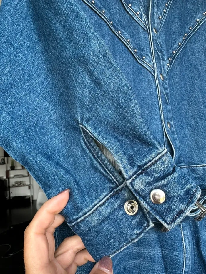 Combinaison jeans rock 🎸 kooples - photo numéro 4