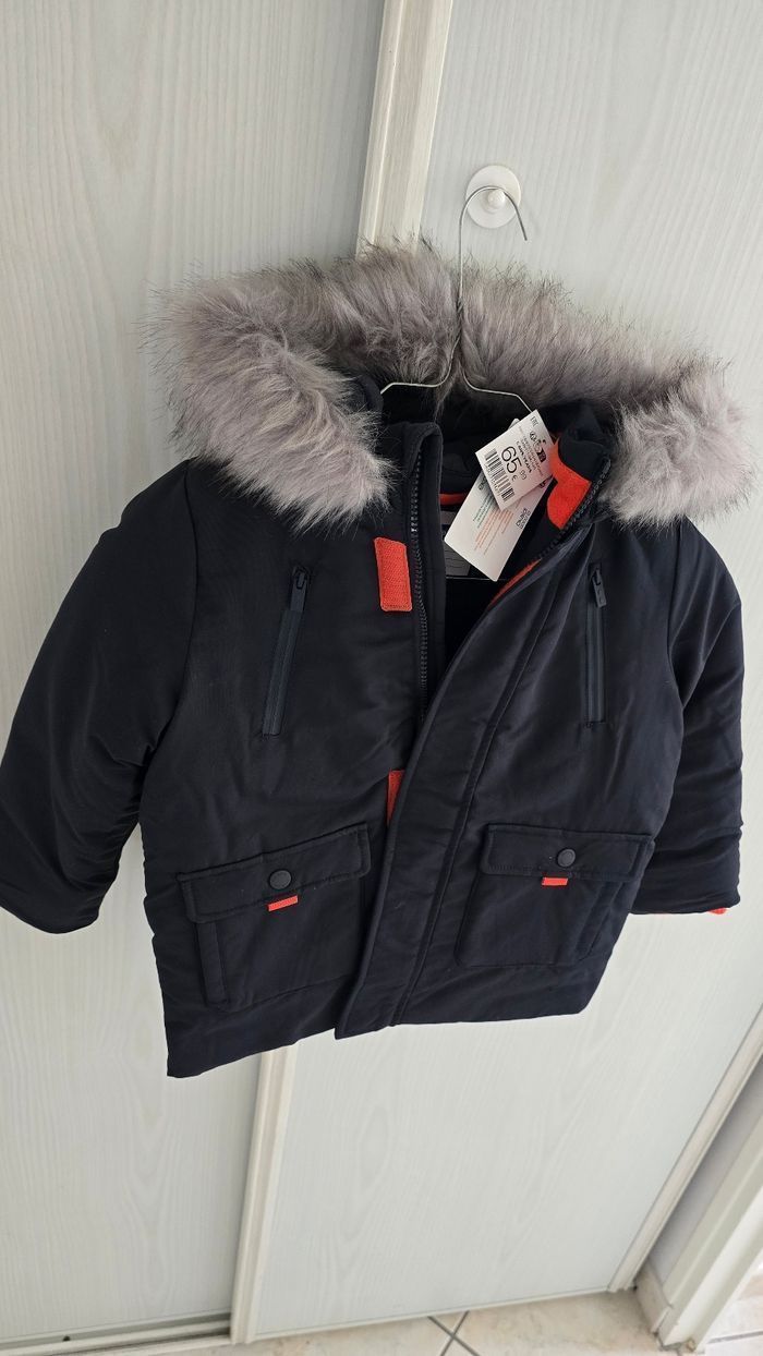 (NEUF non porté) 🏷😍🤩💙SUBLIME parka 5ans garçon 💙😍