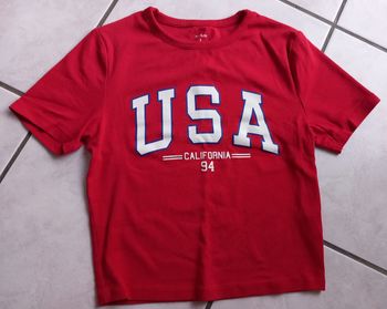 Tee-shirt manches courtes Kiabi taille S