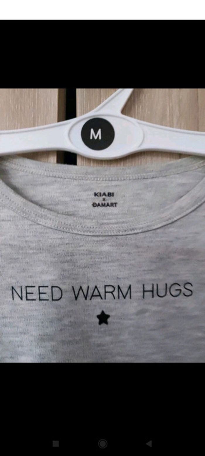 Pull gris thermique 8 ans Damart x Kiabi - photo numéro 2