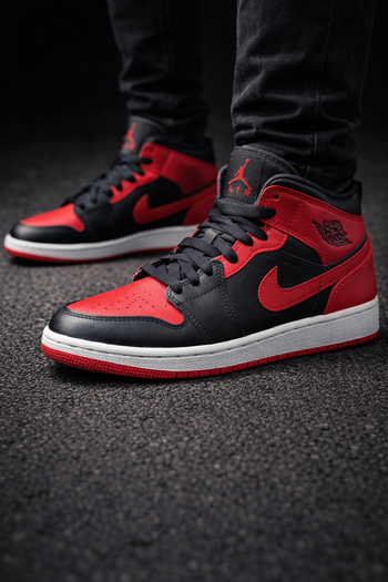 Jordan Air Jordan 1 Mid GS - Taille :36 - PK25-016